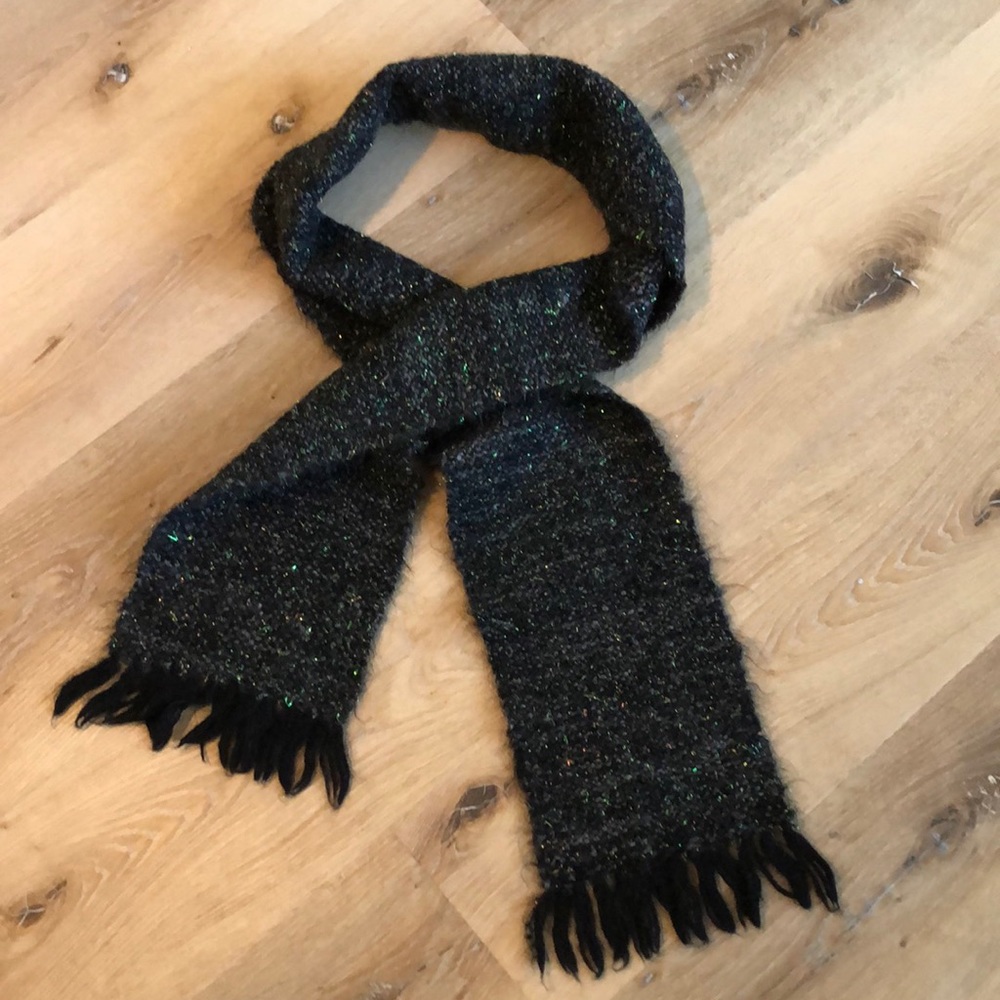 Knit Sparkle Scarf